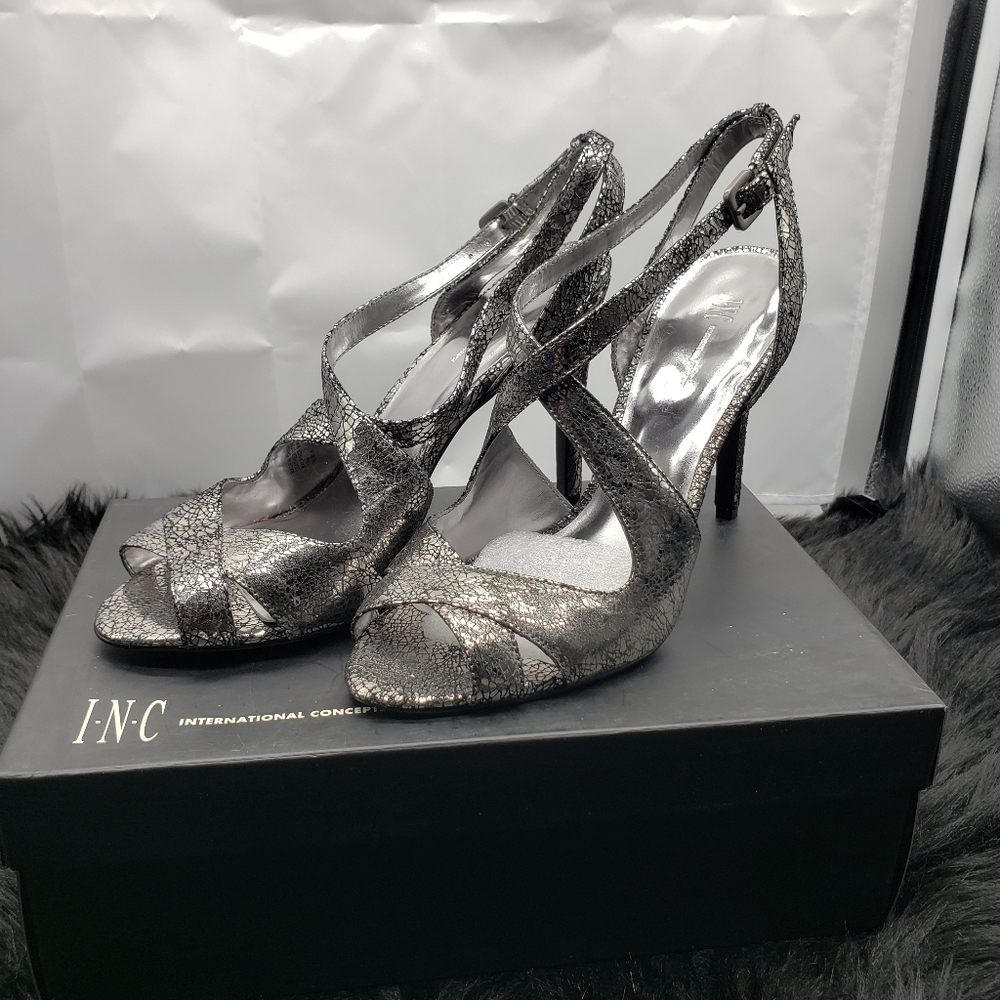 INC Open Toe Heels